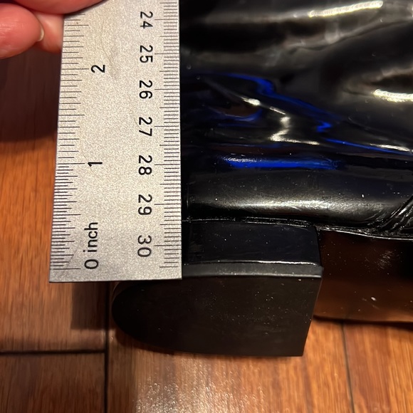 Coach Fiona patient leather size 5 boots! Worn four times! - Picture 10 of 11